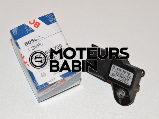 Bosch 0281002709 - Capteur pression suralimentation Renault Mégane II Scenic II Laguna II 0281 002 709 - 223650754R - 22 36 507 54R