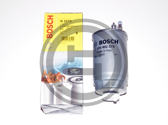 Filtre à carburant Peugeot Bipper Citroen Nemo 1.3 HDI 75 Bosch F026402076 - 1606384980 - 16 063 849 80